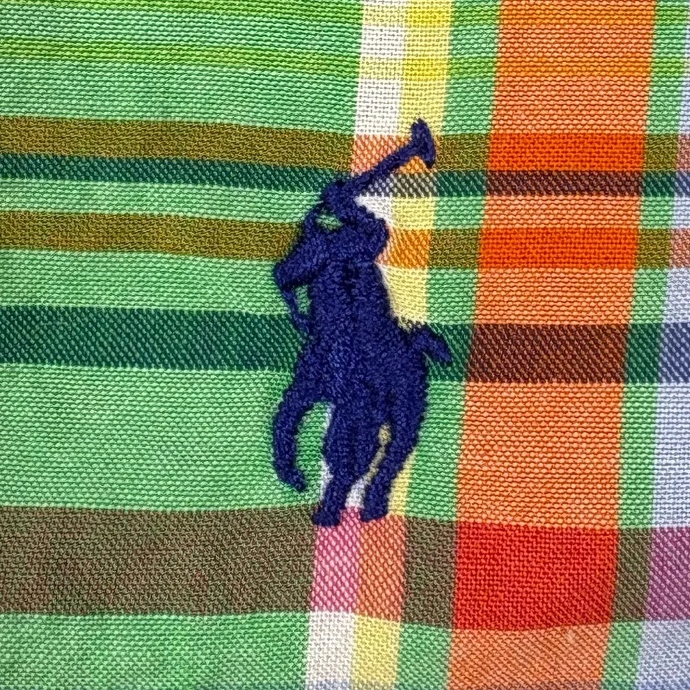 Ralph Lauren Kids Multicolor Plaid Button-Down Oxford Shirt